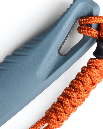 Benchmade 18050S Intersect Serrated 2.68" CPM-Magnacut Blue Santoprene Compact Fixed Blade Knife