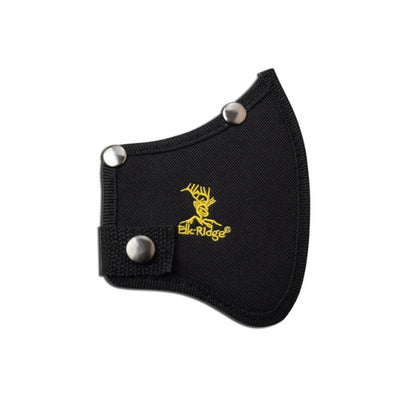 Elk Ridge 10.5" Black Full-Tang Hatchet Axe with Gray Pakkawood Handle