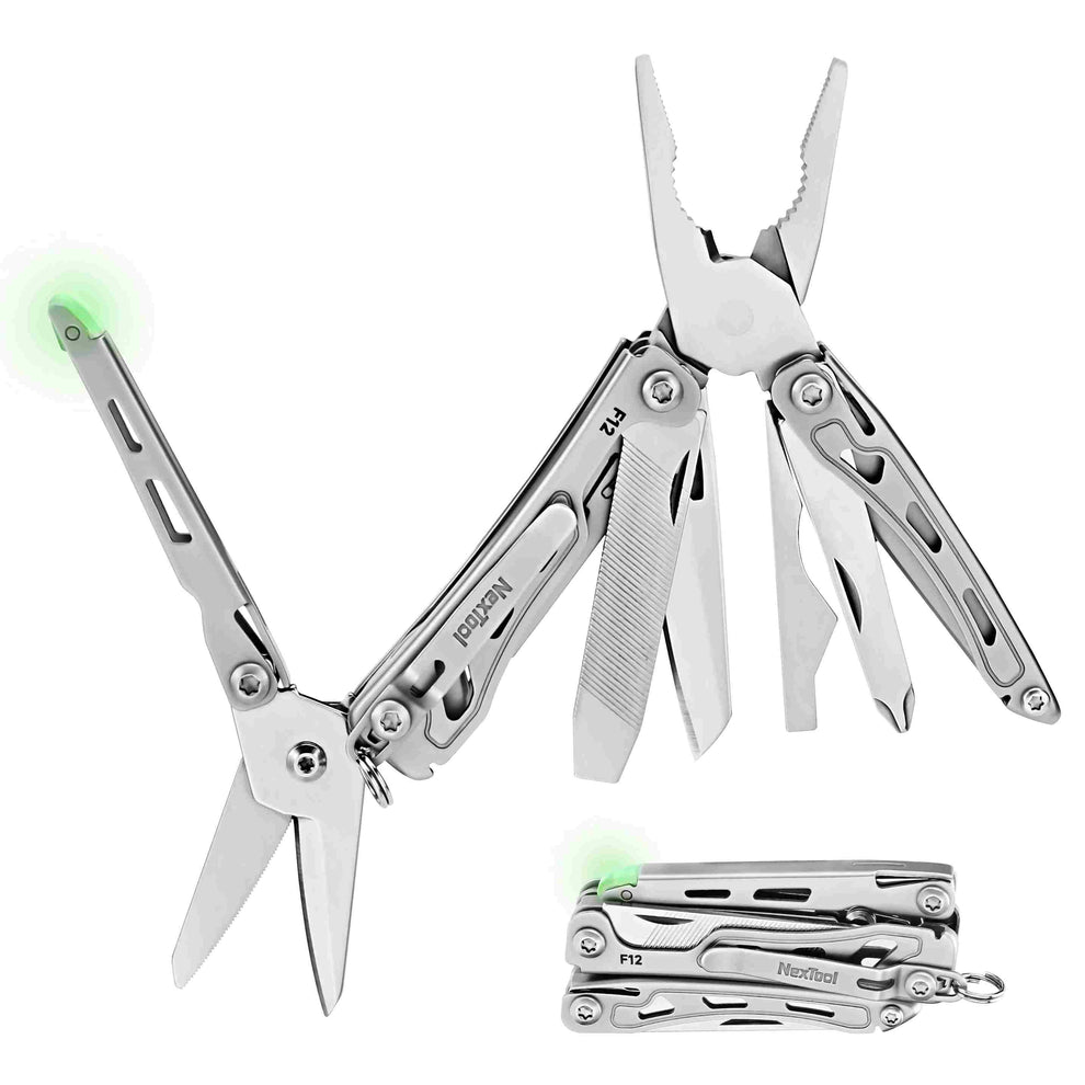 NexTool Mini Flagship F12 Compact Multi-Tool with 13 Functions NE20410 ...