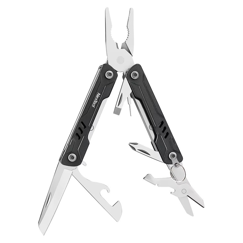 Mini Multitool NexTool Mini Sailor Black Compact Multi-Tool with 10 Functions ...