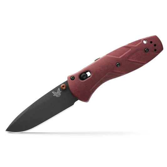 Benchmade 585BK-04 Osborne Mini Barrage 2.91" CPM-S30V Cerakote A/O Folding Knife with Redstone Richlite Handle