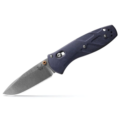 Benchmade 585-03 Osborne Mini Barrage 2.91" CPM-S30V A/O Folding Knife with Blue Canyon Richlite Handle