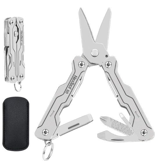 NexTool Micro Sailor Scissors S0 Bladeless Slim Keychain Multi-Tool 8 Functions