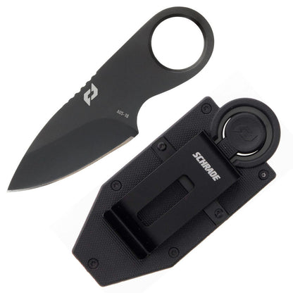 Schrade Spare Change 1.75" AUS-10 Compact Fixed Blade Knife