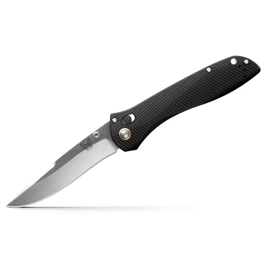 Benchmade 710-25 McHenry & Williams 4" M390 Black Aluminium Folding Knife