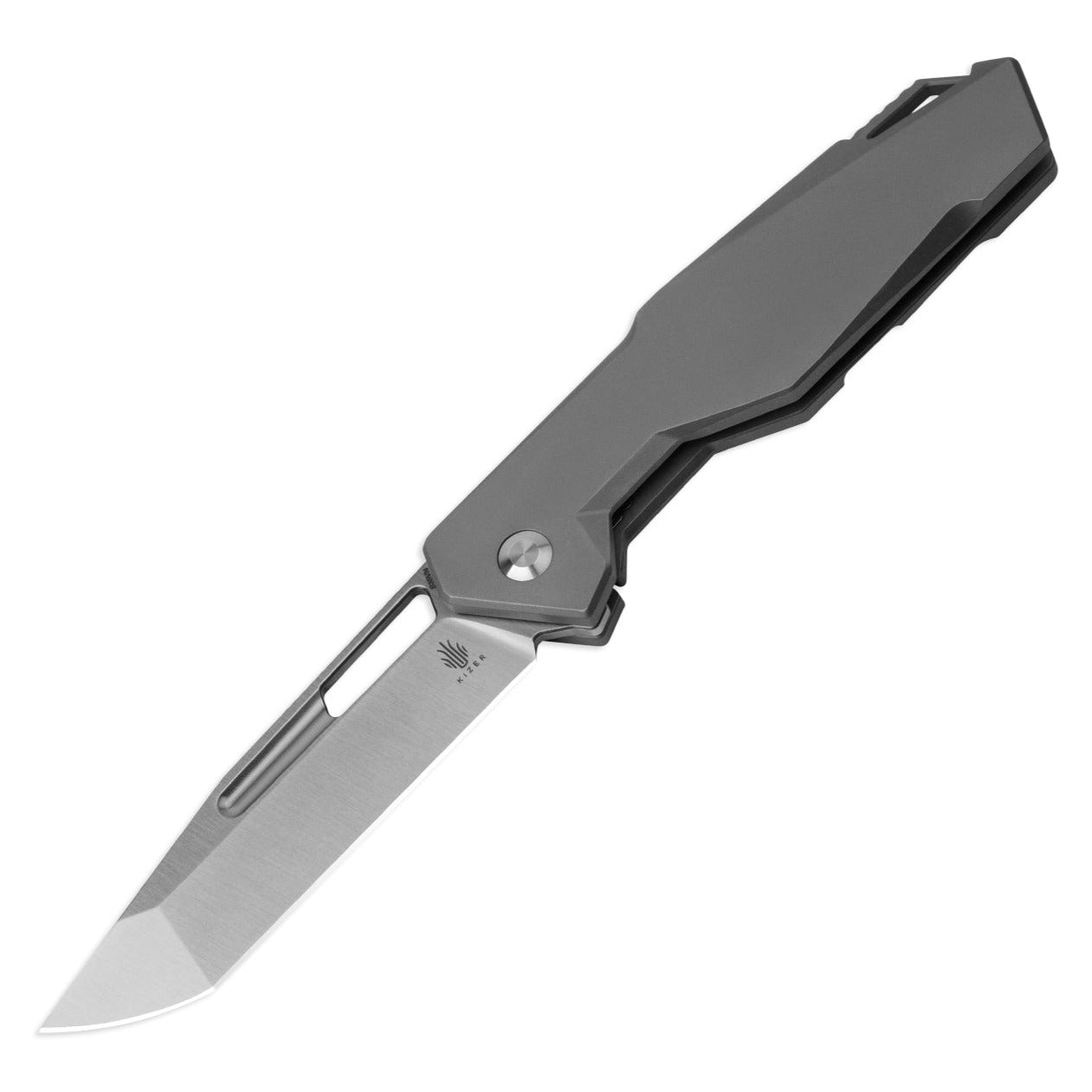Kizer Beyond 3.35" S35VN Tanto Titanium Folding Knife Ki3678A1