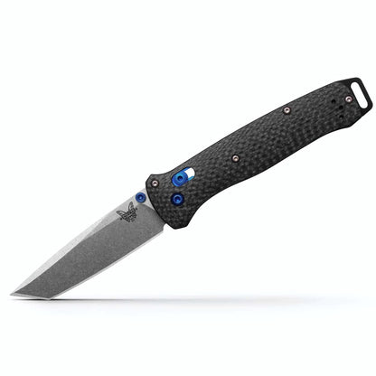 Benchmade 537-09 Bailout 3.38" M390 Tanto Folding Knife with Carbon Fiber Handle