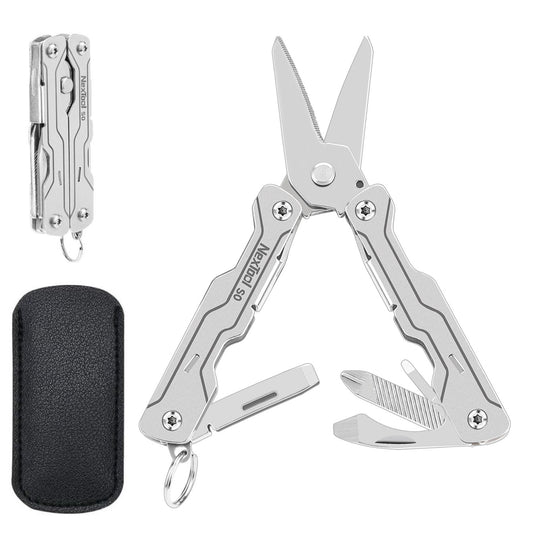 NexTool Micro Sailor Scissors S0 Bladeless Slim Keychain Multi-Tool 8 Functions