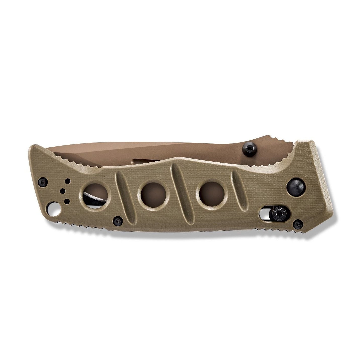 Benchmade 275FE-2 Adamas 3.82" CPM-CruWear Flat Earth/OD G10 Folding Knife