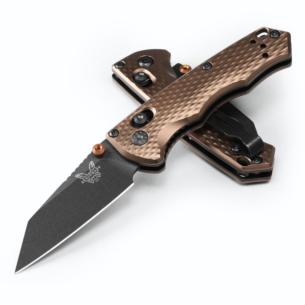 Benchmade 290BK-1 Full Immunity 2.5" CPM-M4 Compact Folding Knife Flat Dark Earth Aluminum Handle