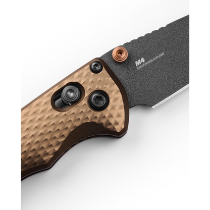 Benchmade 290BK-1 Full Immunity 2.5" CPM-M4 Compact Folding Knife Flat Dark Earth Aluminum Handle