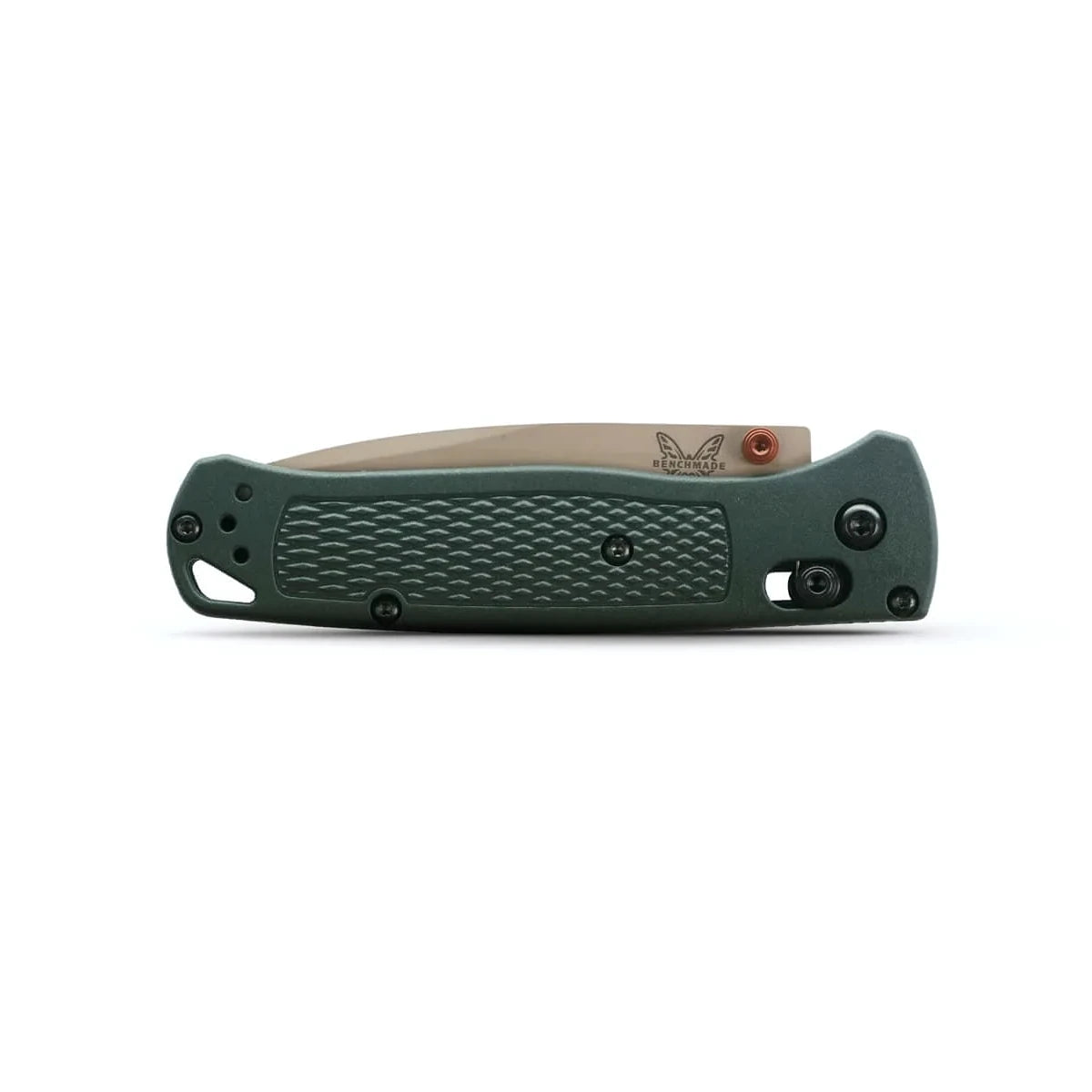 Benchmade 535TN-2601 Bugout 3.2" ELMAX McMillan Tan Cerakote Taiga Green Grivory Folding Knife