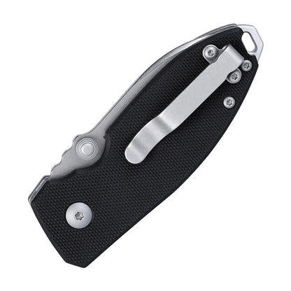 CRKT Squid Button Lock 2.27" D2 Black G10 IKBS Folding Knife by Lucas Burnley 2474