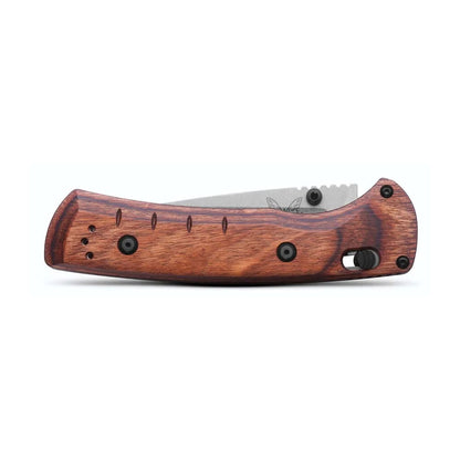 Benchmade 15090 SlipRidge 3.5" Magnacut Stabilized Wood Folding Knife