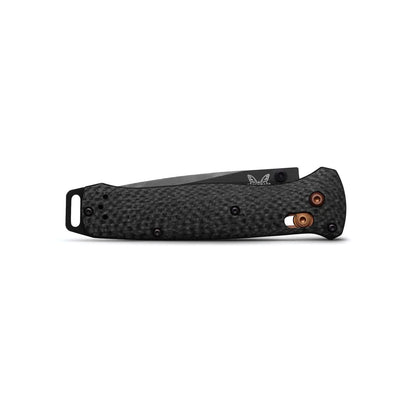 Benchmade 537BK-10 Bailout 3.38" CPM-S90V PVD Tanto Folding Knife with Carbon Fiber Handle