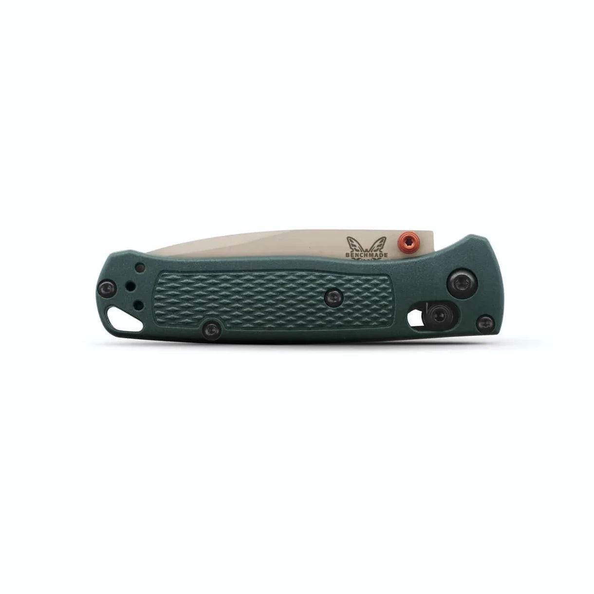 Benchmade 533TN-2601 Mini Bugout 2.82" ELMAX McMillan Tan Cerakote Taiga Green Grivory Folding Knife
