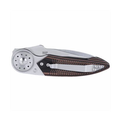 CRKT Walker Blade Lock 2.93" Sandvik 14C28N G10 Folding Knife by Michael Walker 4200
