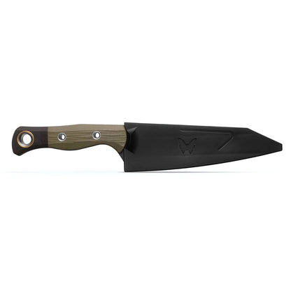 Benchmade Wildcoast 4070BK-01 6.83" CPM-154 DLC OD Green/Black G10 Fixed Blade Knife with Sheath