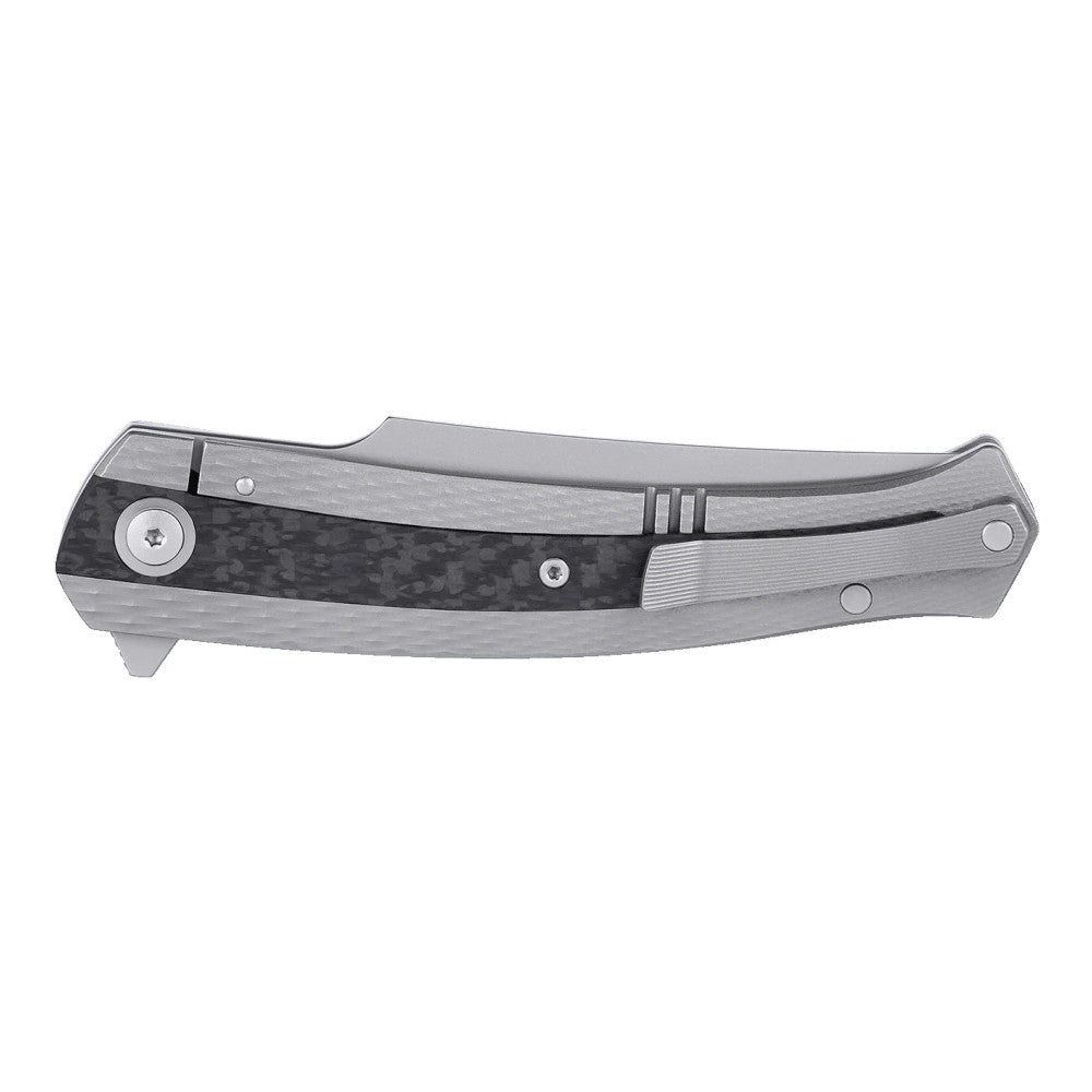 CRKT Persian Limited Edition 3.51" Magnacut IKBS Titanium Carbon Fiber Folding Knife by Richard Rogers Design 7087 - Made in Italy