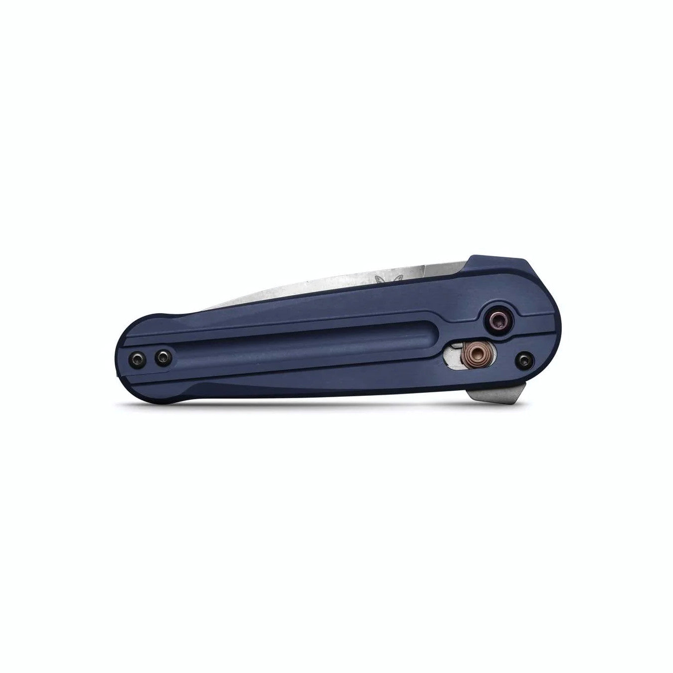 Benchmade 491 Lowden 2.8" M390 Crater Blue Aluminium Folding Knife