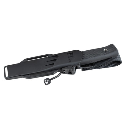 Fallkniven F1pro 3.94" Lam.CoS Fixed Blade Knife with Zytel Sheath