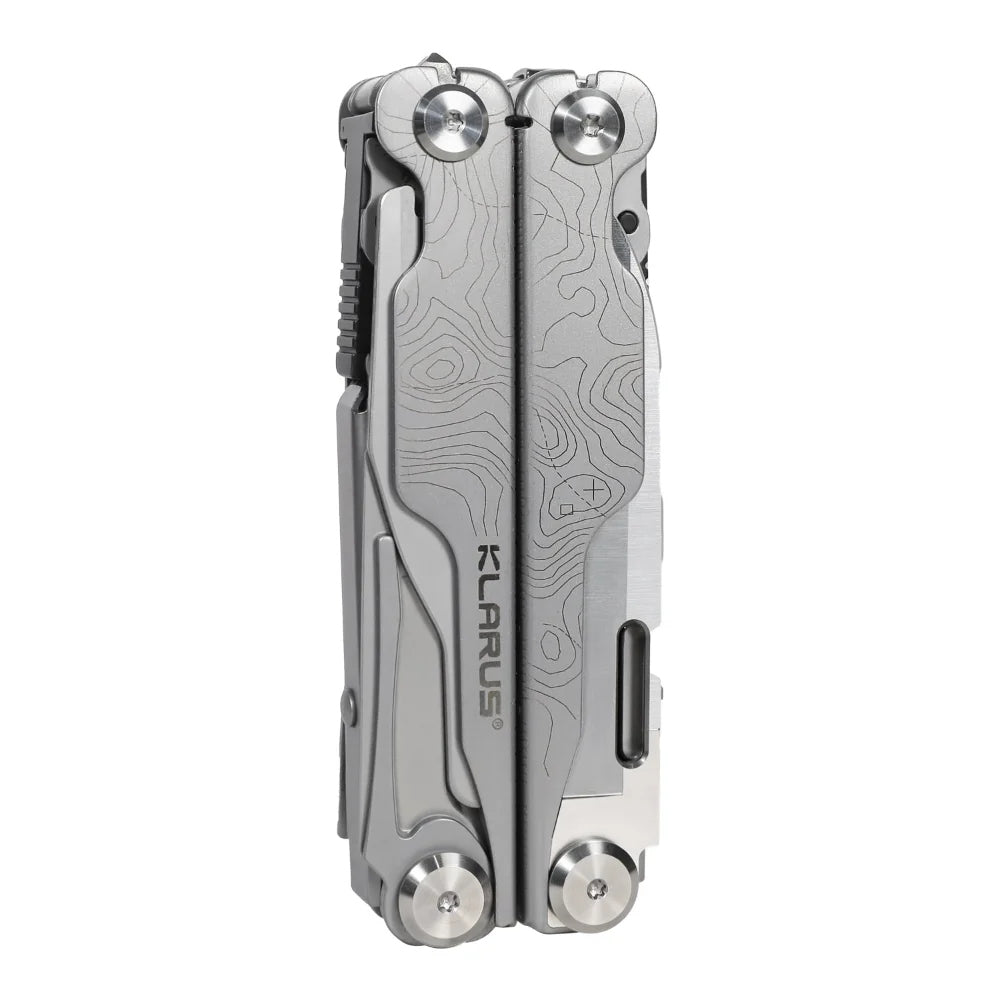 Klarus MT07 Silver Multi-Tool 20 Functions with Nylon Pouch