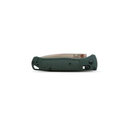 Benchmade 535TN-2601 Bugout 3.2" ELMAX McMillan Tan Cerakote Taiga Green Grivory Folding Knife