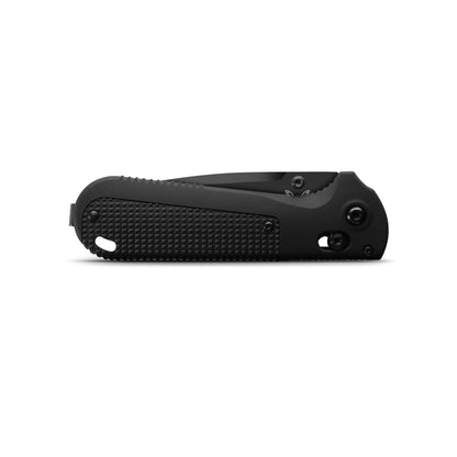 Benchmade 430SBK-02 Redoubt Serrated 3.55" CPM-D2 Cerakote Black Grivory Folding Knife