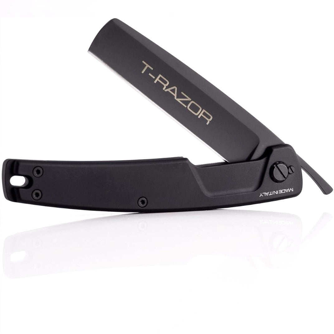 Extrema Ratio T-Razor Black 3.9" N690 Linerlock Folding Knife