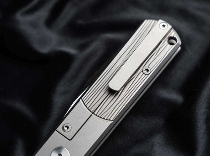 Boker Solingen BRLW 2.56" Magnacut Titanium Folding Knife 112630