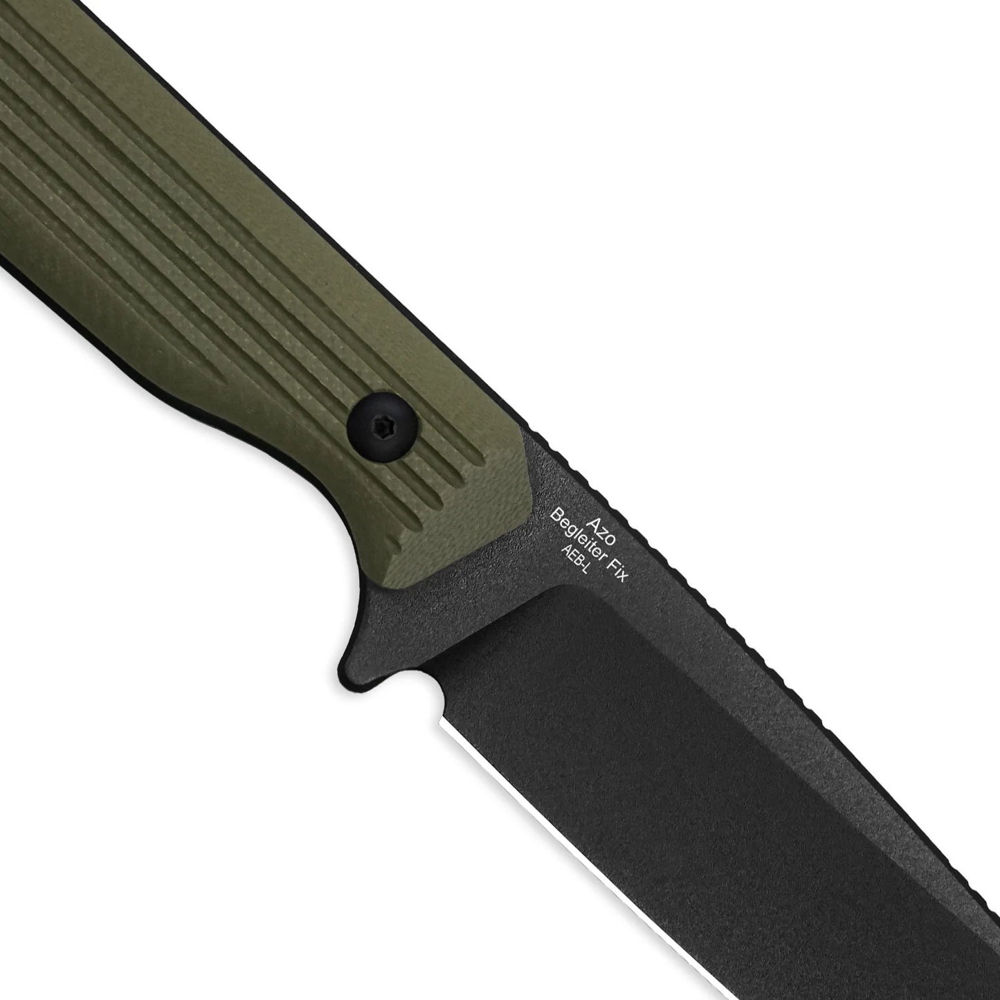 Kizer Begleiter Fix 3.74" AEB-L Green G10 Fixed Blade Knife 1045MT2