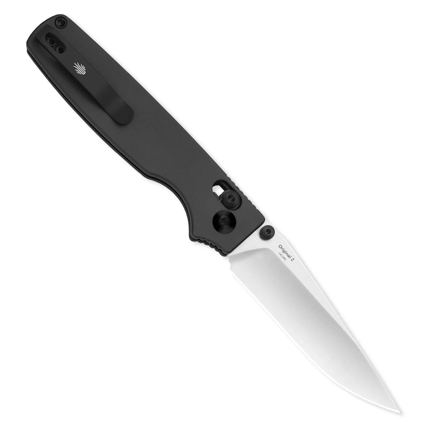 Kizer Original 2 Clutch-Lock 3.19" 14C28N Gray Aluminium Folding Knife V3605.2MA1