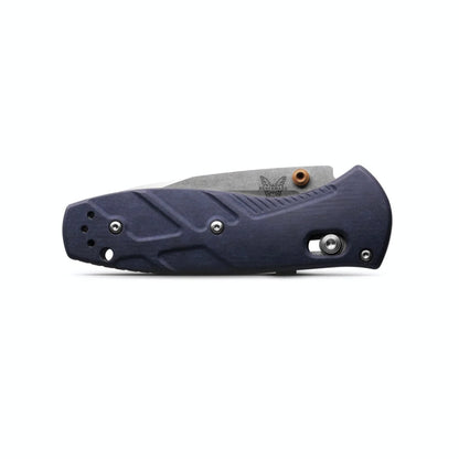 Benchmade 585-03 Osborne Mini Barrage 2.91" CPM-S30V A/O Folding Knife with Blue Canyon Richlite Handle