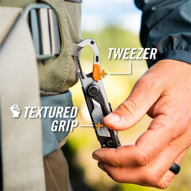 Gerber Stake Out Graphite Camp Multi-Tool with Ferro Rod