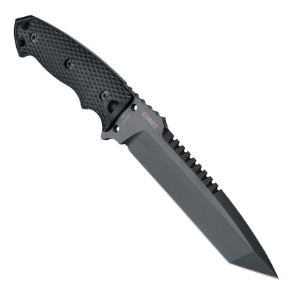 Hogue EX-F01 7" A2 Black Cerakote G10 Tanto Fixed Blade Knife