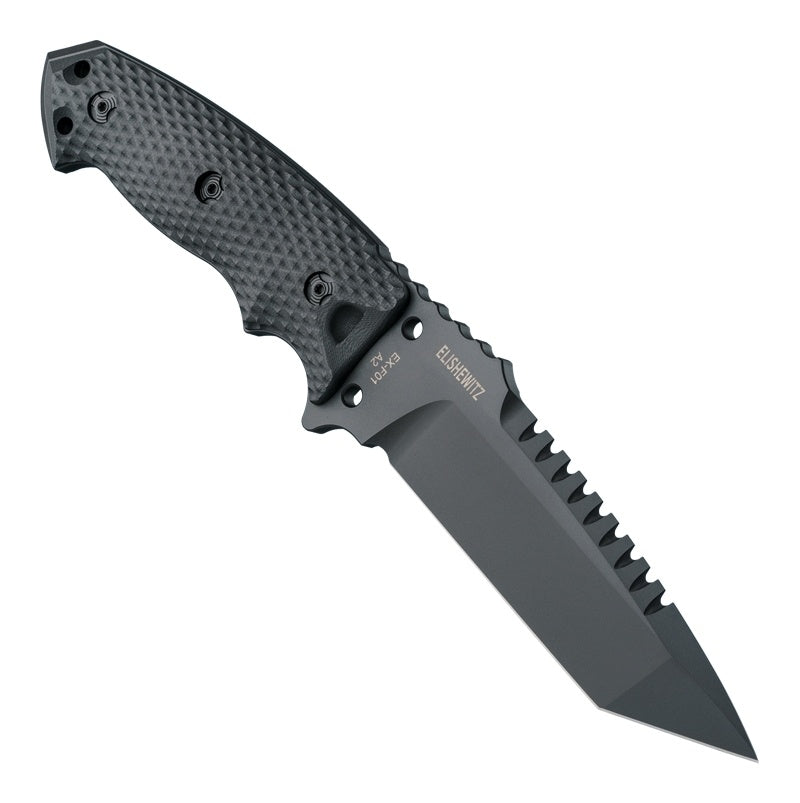 Hogue EX-F01 5.5" A2 Black Cerakote G10 Tanto Fixed Blade Knife