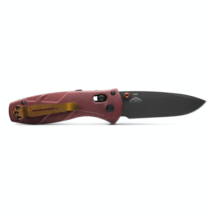 Benchmade 585BK-04 Osborne Mini Barrage 2.91" CPM-S30V Cerakote A/O Folding Knife with Redstone Richlite Handle