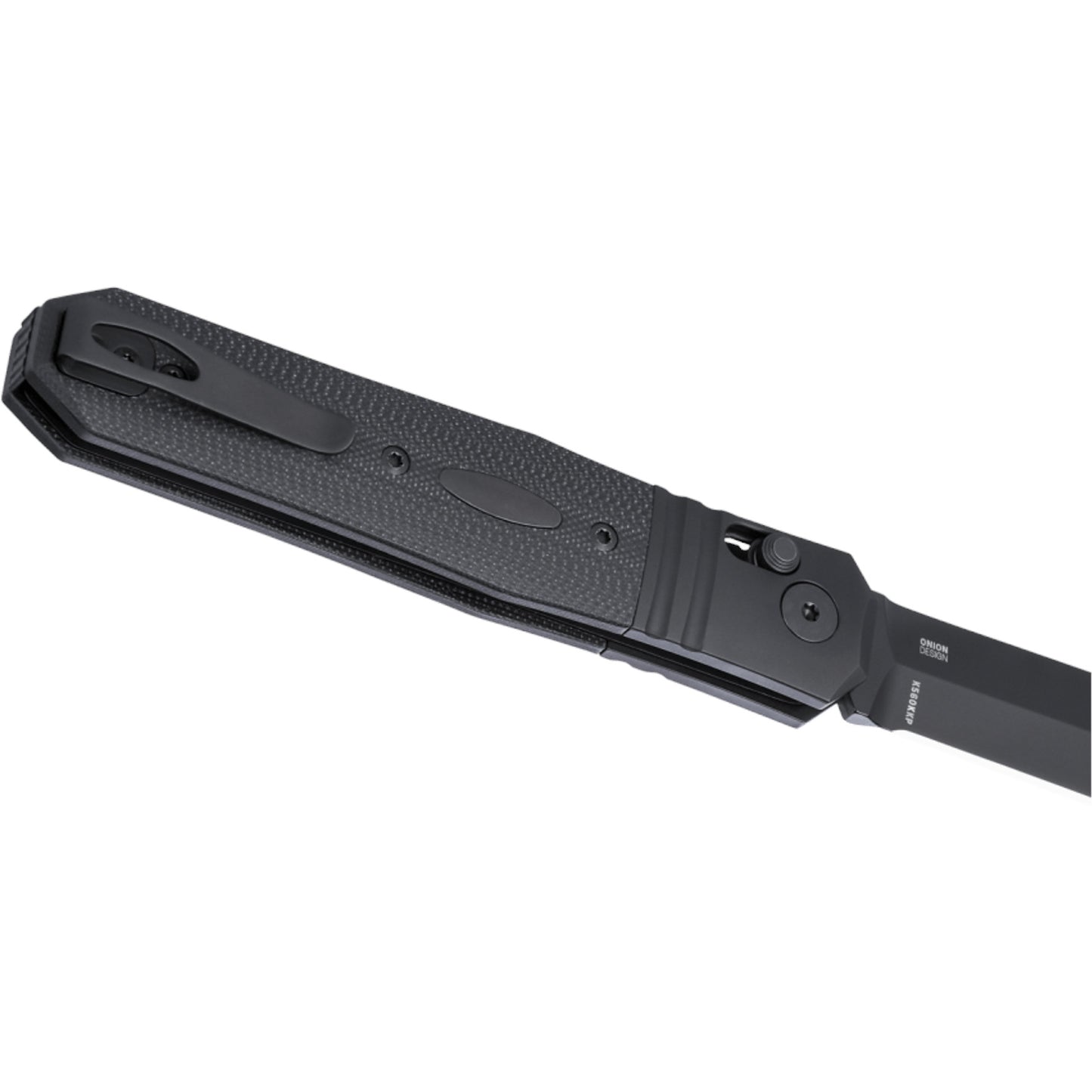 CRKT Redemption 4.06" Magnacut Black Cerakote G10 Folding Knife by Ken Onion - Made in USA