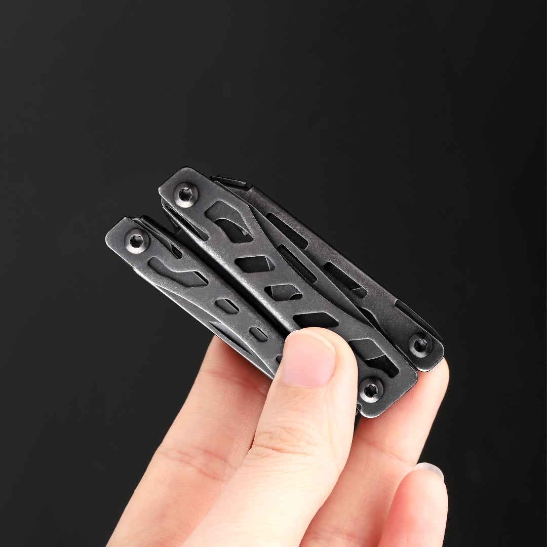NexTool Mini Flagship Black Multi-Tool with 10 Functions