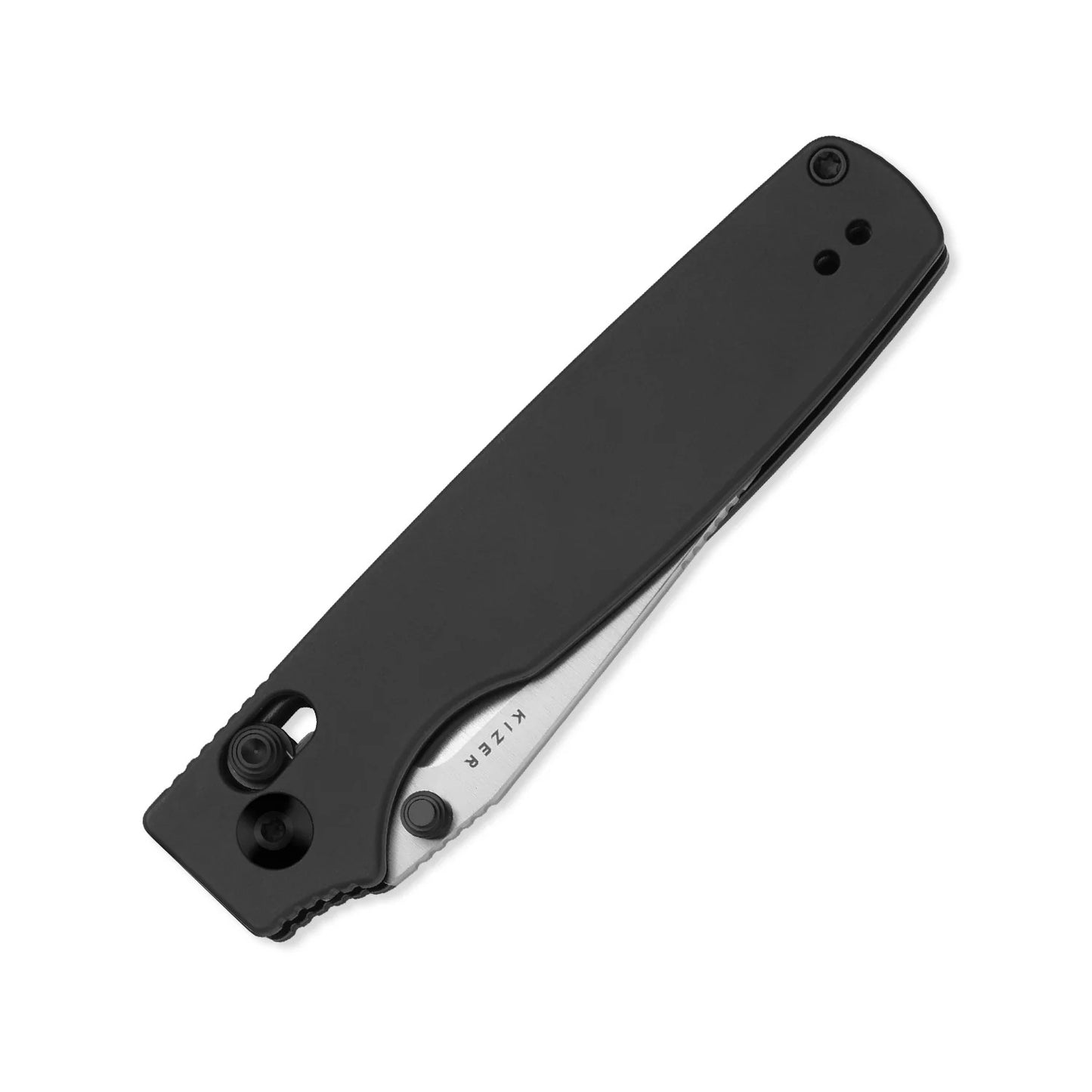 Kizer Original 2 Clutch-Lock 3.19" 14C28N Gray Aluminium Folding Knife V3605.2MA1