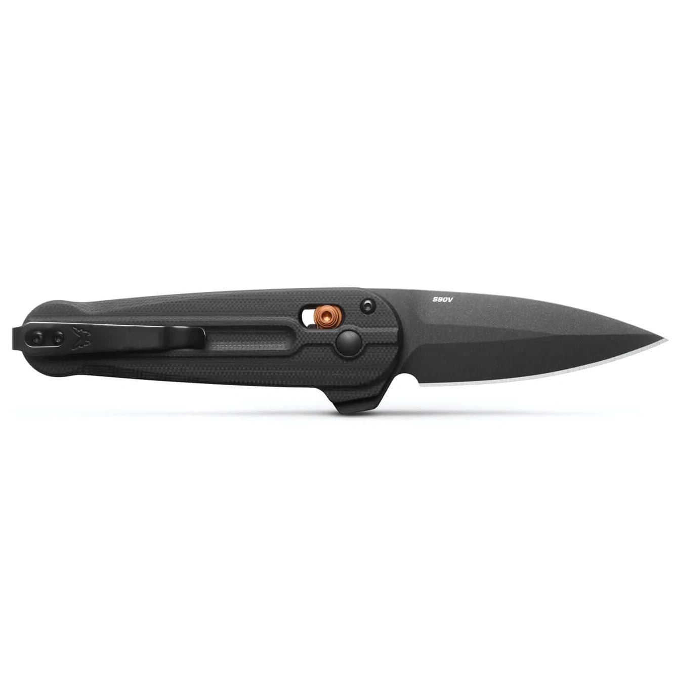 Benchmade 491BK-02 Lowden 2.8" S90V Cerakote Black G10 Folding Knife