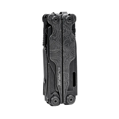 Klarus MT07 Black Stonewash Multi-Tool 20 Functions with Nylon Pouch