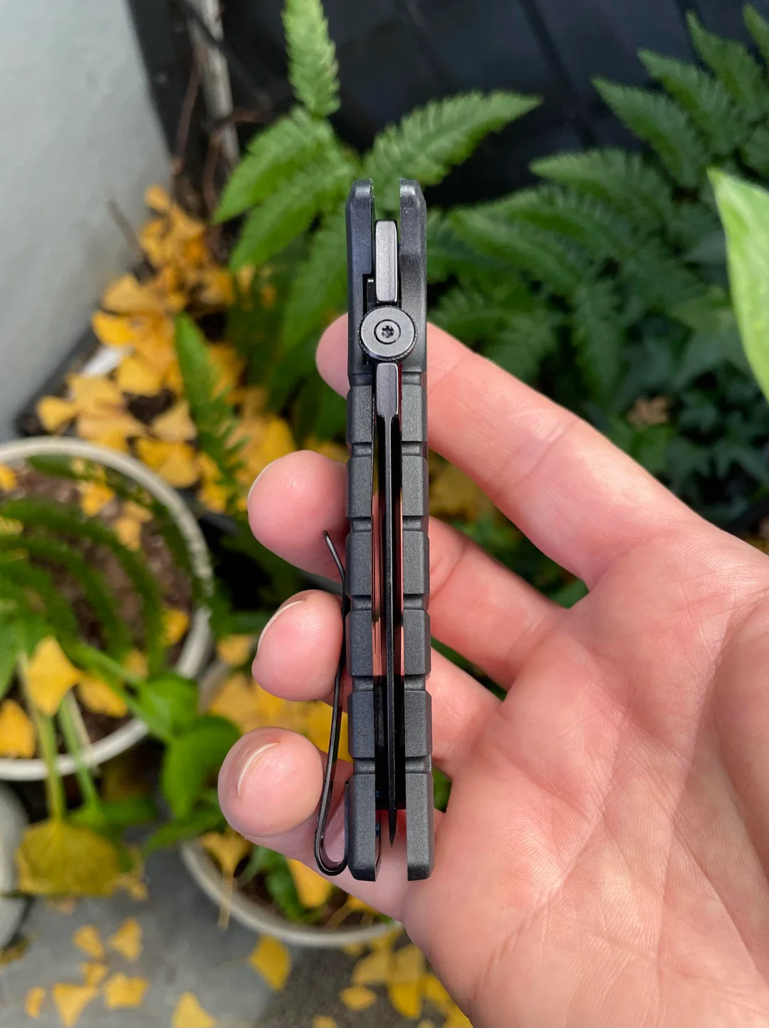 Kershaw XCOM 3.6" 8Cr13MoV Black Folding Knife by Les George