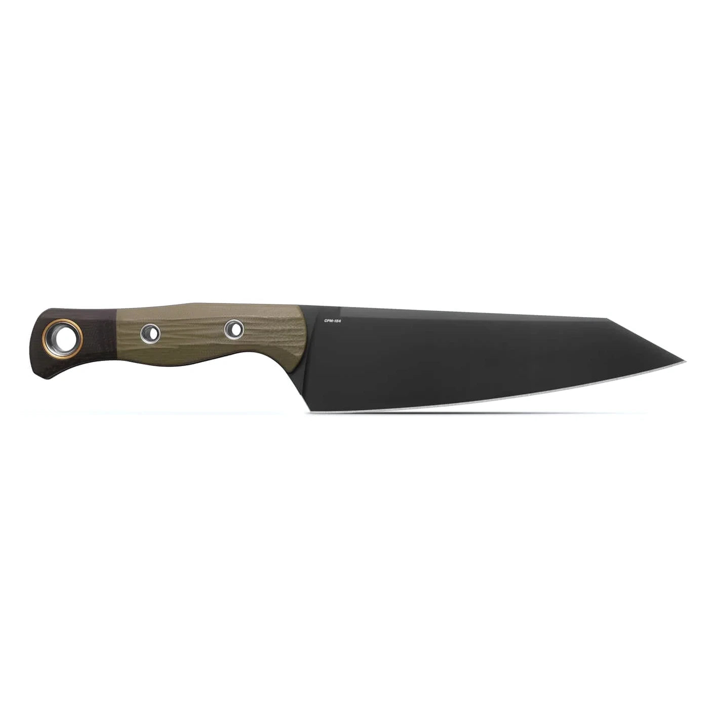 Benchmade Wildcoast 4070BK-01 6.83" CPM-154 DLC OD Green/Black G10 Fixed Blade Knife with Sheath