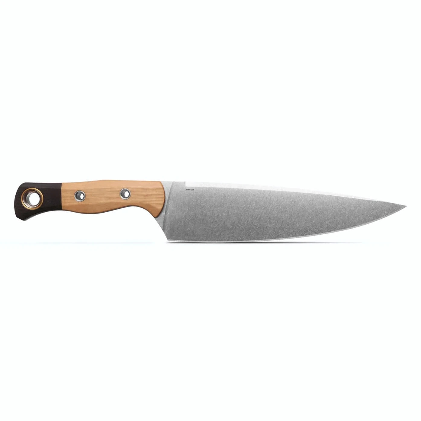 Benchmade Chef Knife 4025-02 8.17" CPM-154 Maple Valley Richlite Black G10 Fixed Blade Knife with Sheath