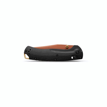 Benchmade 15536CR-2501 Taggedout Limited Edition 3.5" CPM-S45VN Copper Suede Cerakote G10 Folding Knife