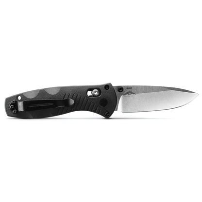 Benchmade 585 Osborne Mini Barrage 2.91" 154CM A/O Folding Knife with Black Valox Handle