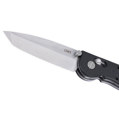 CRKT M16-02X 3.11" D2 IKBS Crossbar Lock Tanto Grivory Folding Knife by Kit Carson