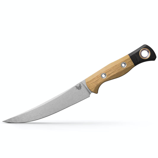 Benchmade 4050-02 Meatcrafter 6.14" CPM-154 Maple Valley Richlite Fixed Blade Knife