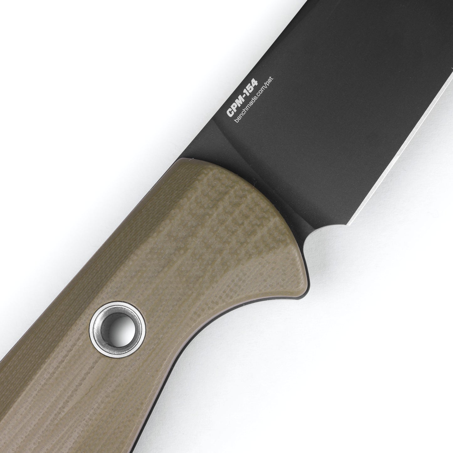 Benchmade 4050BK-01 Meatcrafter 6.14" DLC CPM-154 OD Green/Black G10 Fixed Blade Knife